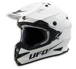 Ufo Helm MX BASE Warrior weiss