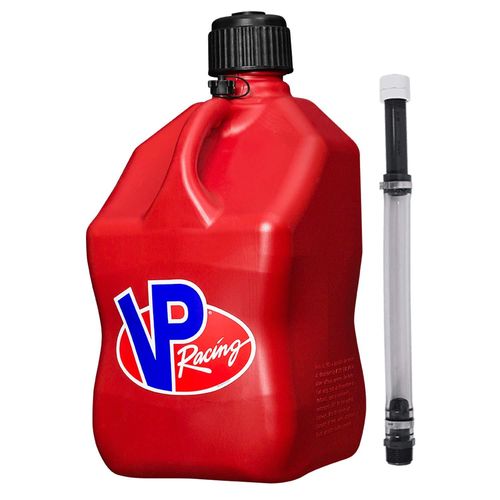 VP Fuel Jug RED with tube 20 Ltr (5 gallon)
